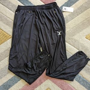 Jujimufu Stretchy Black Sweatpant Jogger XL Workout Strength Training  Lifting